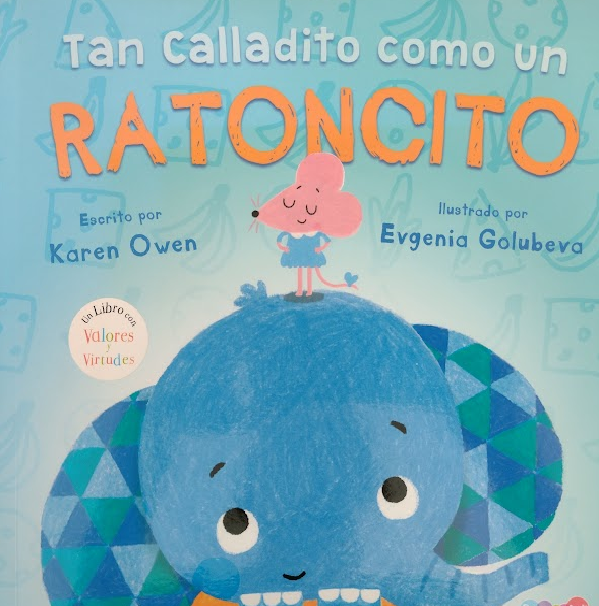 As Quiet As A Mouse book cover translated into Spanish